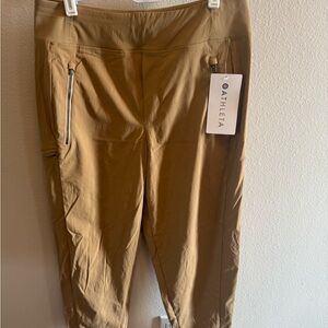 Athleta Tan Trekkie North Jogger NWT 6